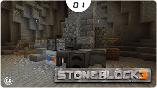 Minecraft: StoneBlock 3 - #01 Возвращение в каменный мир