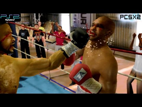 Fight Night Round 3 - PS2 Gameplay SD + FXAA (PCSX2)