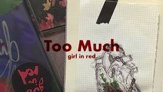 【和訳】Too Much - girl in red / lyric video Eng + Jpn