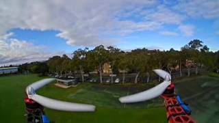 Testing Cocoon360 camera on a 330 quad