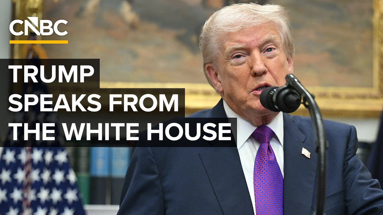 Trump speaks after Supreme Court strikes down tariffs — 2/20/2026