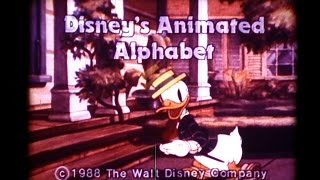 Disney’s Animated Alphabet Educational Short film 16mm Hd Hbvideos