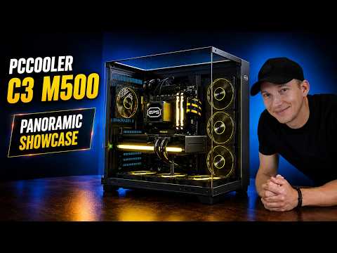 PCCOOLER C3 M500 + GT360 | Panoramic ATX PC Build