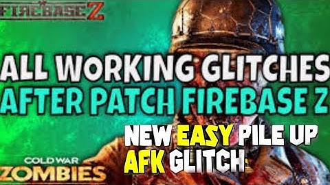 Cold War Zombies Glitches: All Working AFK Glitches After Patch! Firebase Z