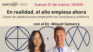 En realidad, el año empieza ahora. Claves de sabiduría para empezarlo con consciencia y confianza