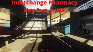 Interchange - Pharmacy Key - Escape from Tarkov - Fast Guide