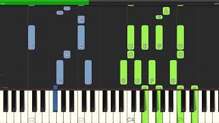 Bill Withers - Lean On Me - Piano Cover Tutorials - Backing Track