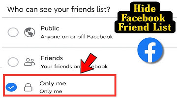 How to Hide Facebook Friend List (Easy and Fast)