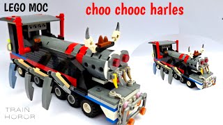 lego CHOO CHOO CHARLES  train horor tomas exe bus tayo bus eater lego moc toys creative