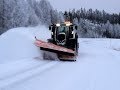 Lumen aurausta/Snow Plowing/Snöplogning/Schneeräumung/Снег работает на тракторе 2019, Nurmes