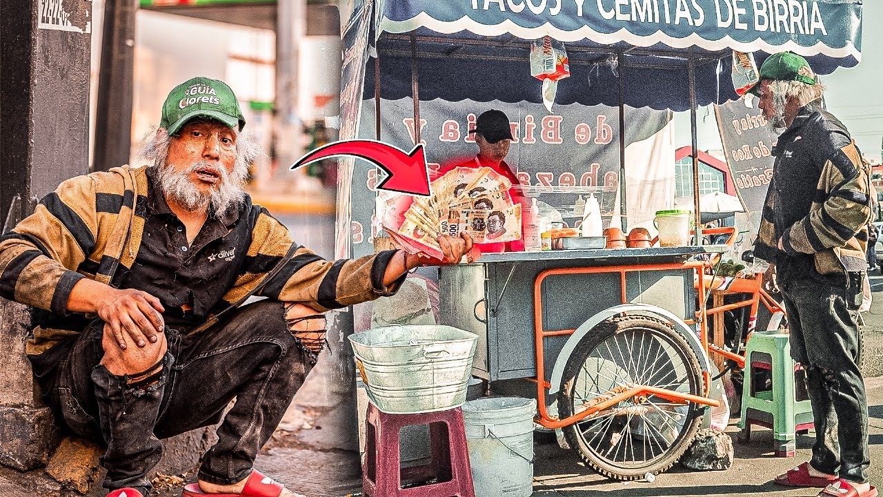VAGABUNDO COMPRA LOS PUESTOS EN LA CALLE 💸💰