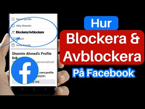 Video: Var blockerar man någon på facebook?