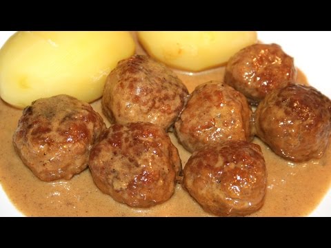 Video: Hur Man Lagar Köttbullar Med Ris I En Långsam Spis