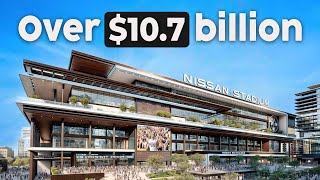 Biggest NFL Stadium Builds Across the US By 2030
