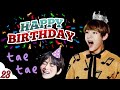 Happy Birthday BTS Kim Taehyung #shorts Taehyung FMV on Never Not | BTS Videos | Namaste BTS