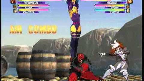 MvC2: Magneto/Psylocke 100% Reset Sequence