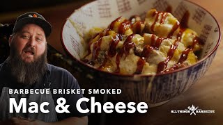 Barbecue Brisket Smoked Mac & Cheese