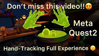 How to use Hand Tracking + Elixir Full Gameplay [Meta Quest 2]