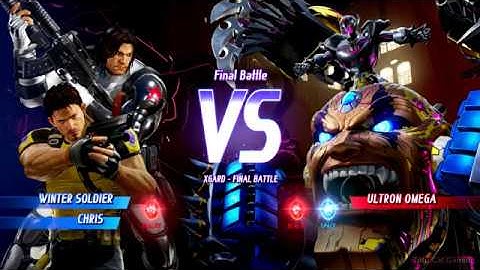 MVCI - Arcade Battle with Winter Soldier and Chris Redfield