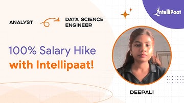 From Analyst to Data Science Engineer |100% Salary Hike & Career Transformation with Intellipaat