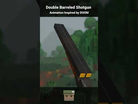 My Double Barreled Shotgun DOOM Inspired Reload Animation Shorts 