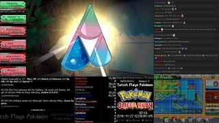 Twitchplayspokemon - Omega Ruby - Defeating Wallace ( Chat Included )