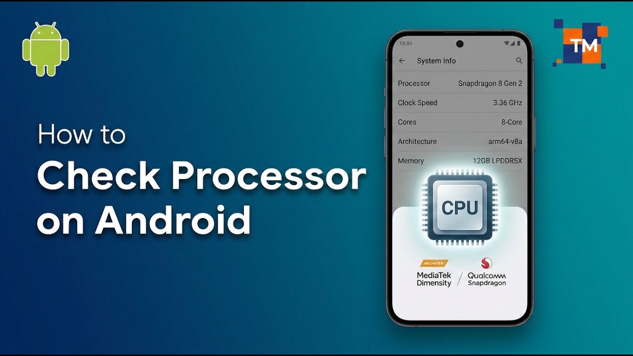 How to Check The Processor on Your Android Phone - YouTube
