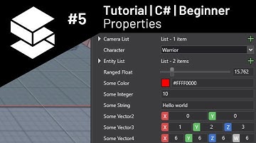 Stride tutorial | C# beginner #5 | Properties