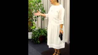Katharine Wright - Haskell first person historical performance by Bonnie Johnson