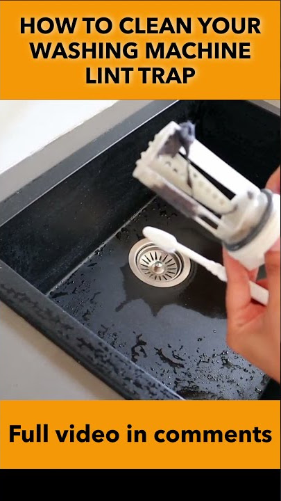 What You Should Know about Your Washer's Lint Trap, Gil Klein TV &  Appliance