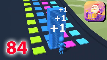 Stack Colors - Level 84 - NEW GAME - New Update Gameplay Walkthrough - All Level (iOS, Android)