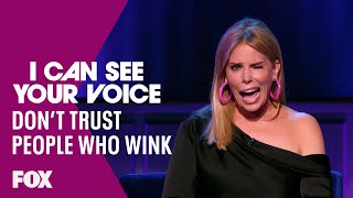 Cheryl Hines Doesn't Trust People Who Wink | Season 2 Ep. 8 | I CAN SEE YOUR VOICE screenshot 4