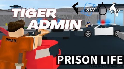 Roblox Prison Life Script! (tiger admin - evn / PC & Mobile) Small Showcase