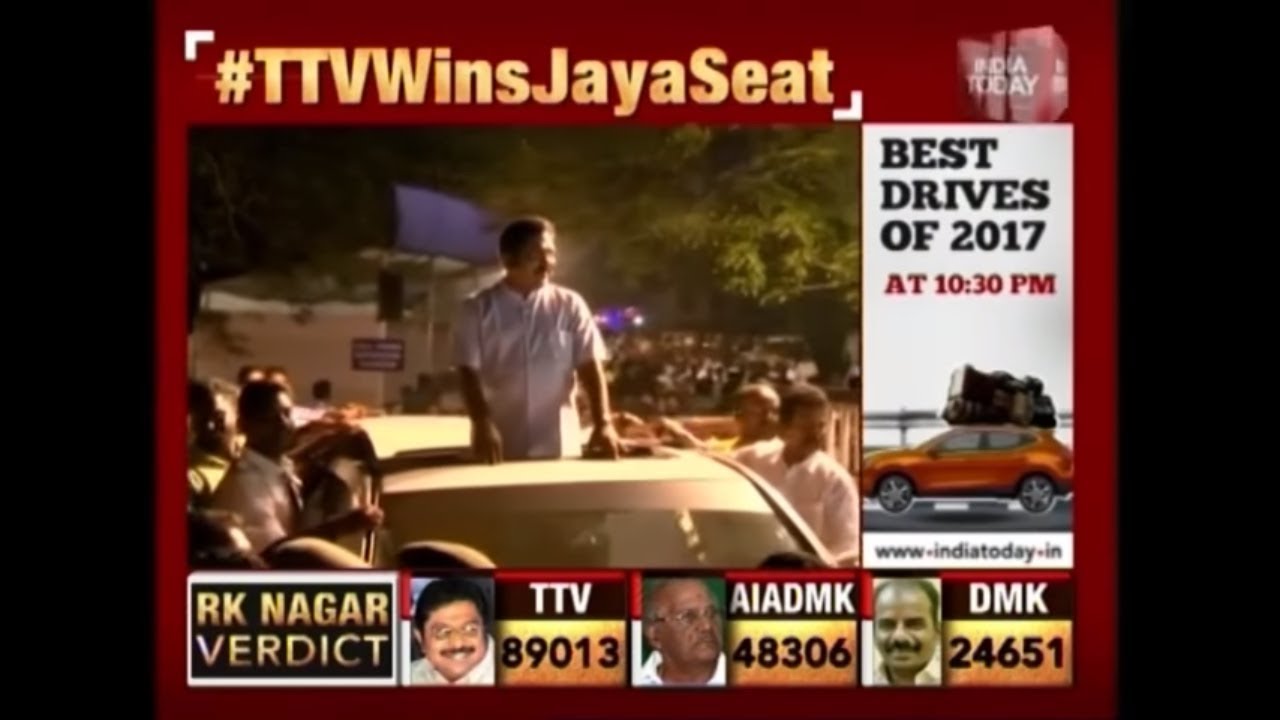 TTV Dinakaran Speaks Exclusively To India Today After R.K Nagar Victory