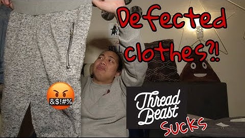 ThreadBeast Unboxing | Defected Clothes??