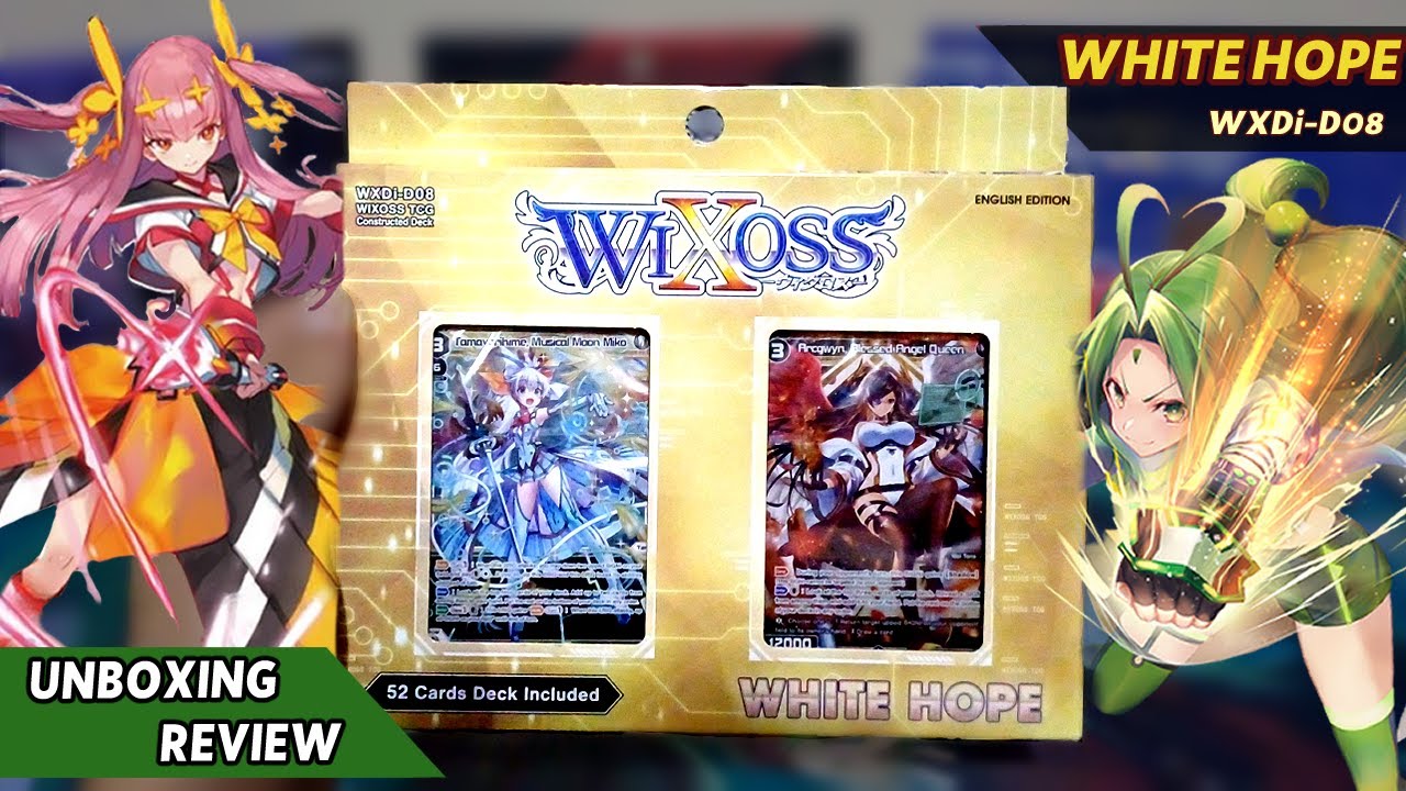 WIXOSS DIVA DECK 08 REVIEW   WHITE HOPE