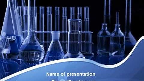 Laboratory Equipment PowerPoint Template by PoweredTemplate.com