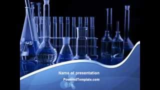 Laboratory Equipment PowerPoint Template by PoweredTemplate.com