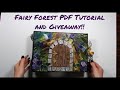 Fairy Forest Mini Album Tutorial and Giveaway!!