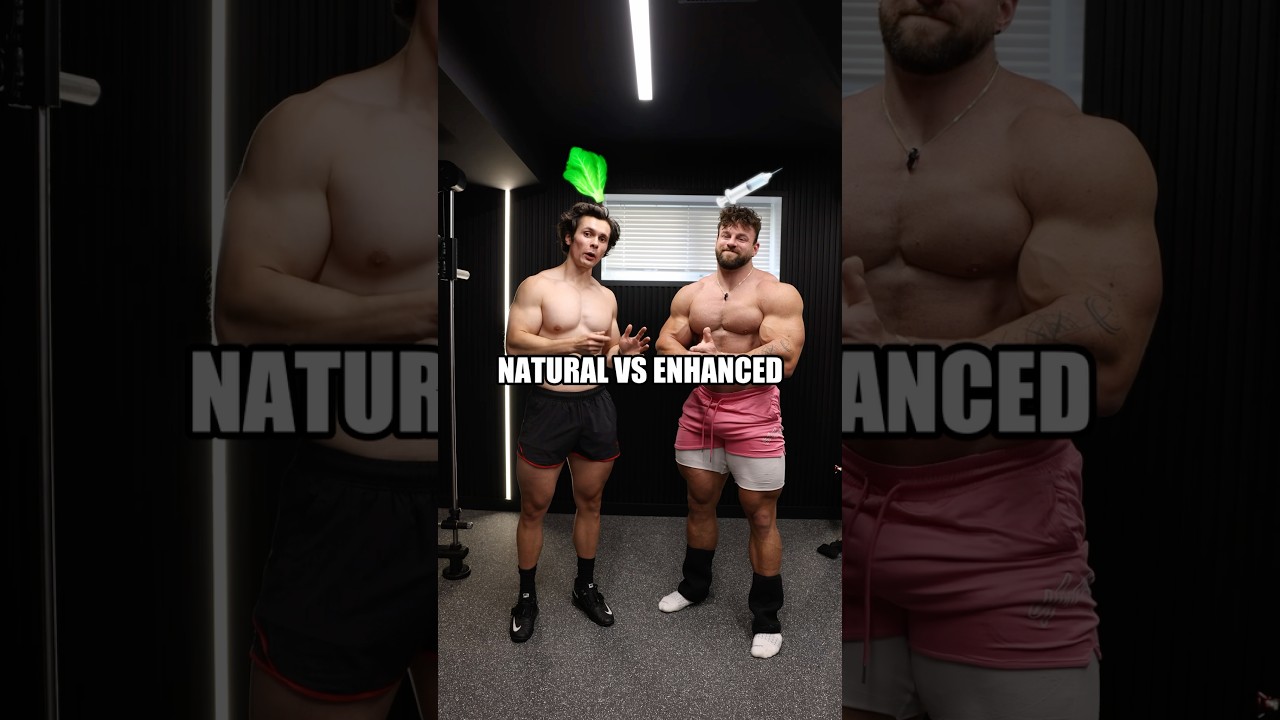 Natural vs Enhanced Bodybuilding!