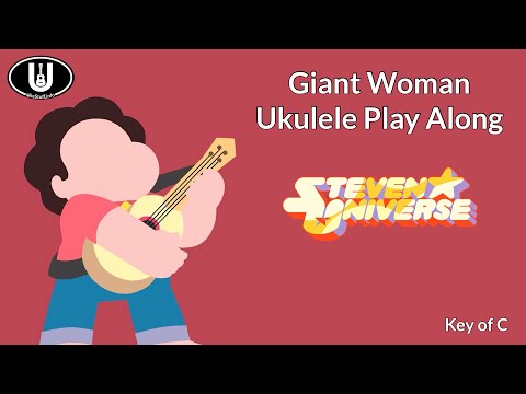Giant Woman Ukulele Play Along