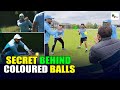 Indian Cricket Team Dazzles with Coloured Balls Ahead of WTC Final