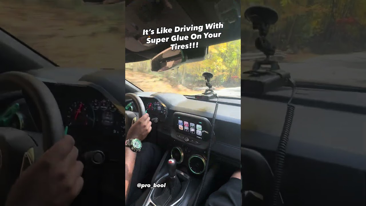 Это как ездить с суперклеем на шинах!!!