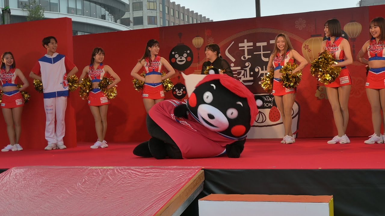 ヴォルターズVGとくまモンが共演 。桜木クマミチも登場。2024/03/17