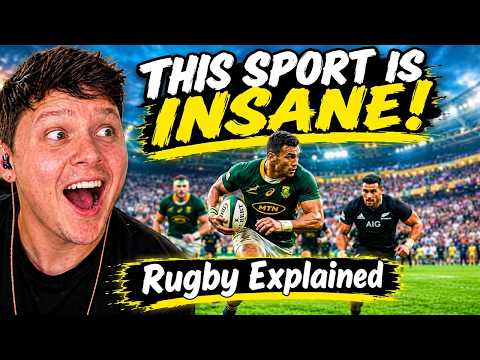 RUGBY Explained to an American Football Fan… THIS IS INSANE!
