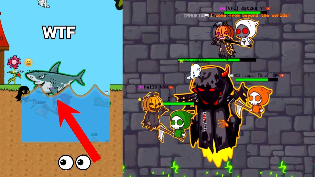 New King Justice Reaper And Ragged Reaper Epic Gameplay (EvoWorld.io) 