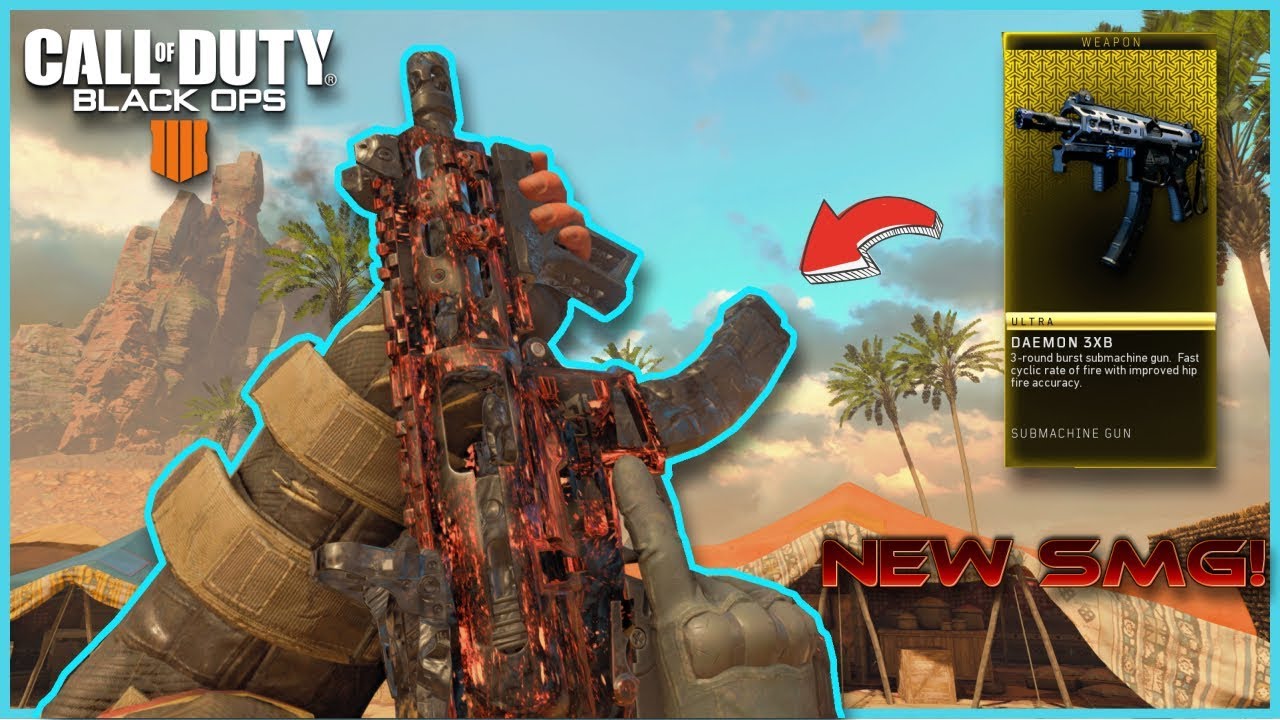NEW DAEMON SMG GAMEPLAY! - Black Ops 4