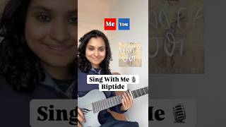 🎙️ Sing With Me | Riptide - Vance Joy Guitar Tutorial 🎸 #shorts