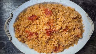 Lebanese Dish: Bulgur and Tomatoes|برغل ببندورة على الطريقة اللبنانية screenshot 5