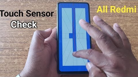 How to check touch sensor in redmi/poco | touch check settings and secret code
